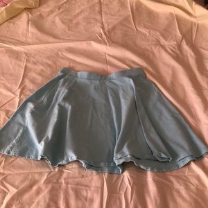 Baby Blue Skater Skirt